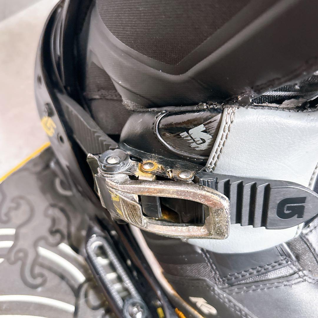 希少 バートン x8ch スノーボード2点セット　グラトリ　良品　Wax済