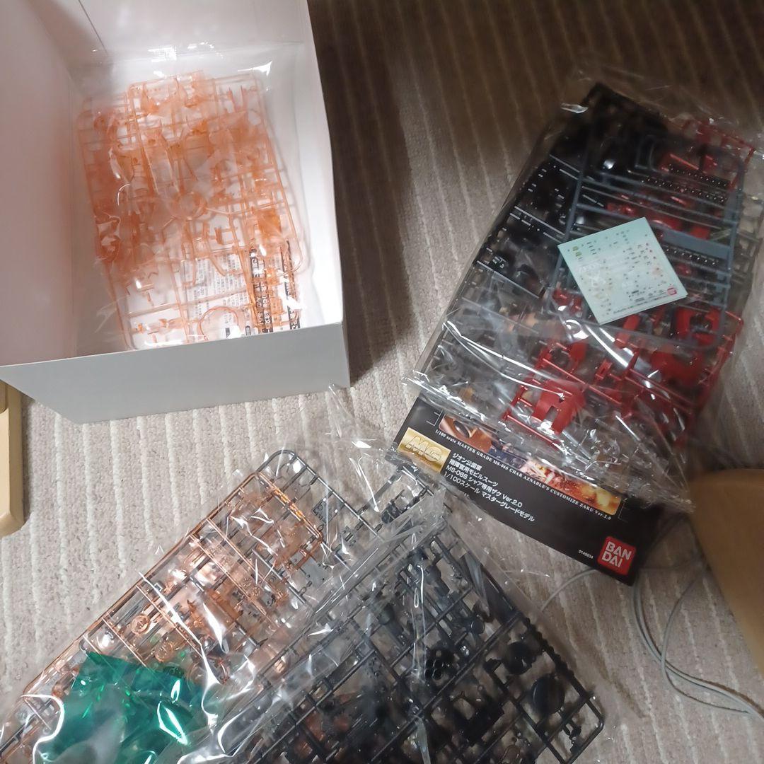 B賞 MG MS-06Sシャアザク2Ver2.0[ソリッドクリア/スタンダード]