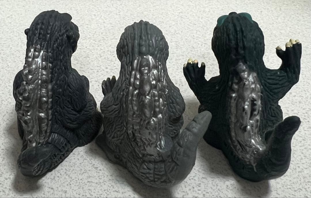 ゴジラ　指人形　怪獣集　東宝　BANDAI