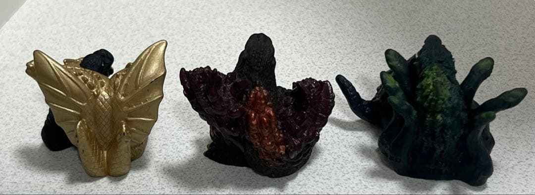 ゴジラ　指人形　怪獣集　東宝　BANDAI