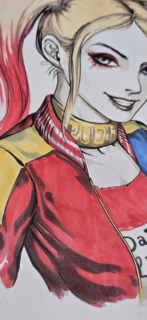 ハーレイ・クイン 東京コミコンコミッション 2018年制作 A4サイズ