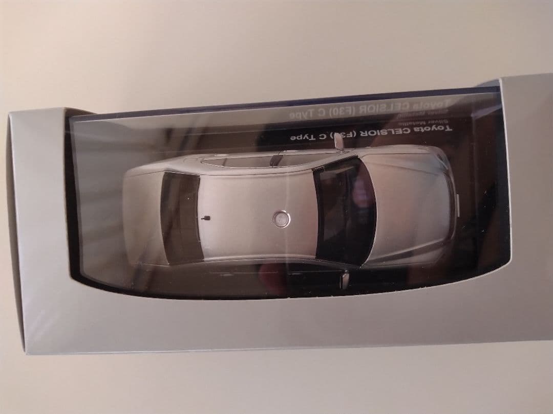 京商　トヨタ　セルシオ（F30）Cタイプ　　　　　シルバーメタリック