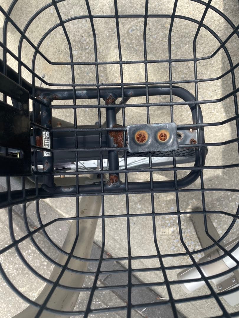 Jeep 折りたたみ自転車 グレー 前面バスケット付き