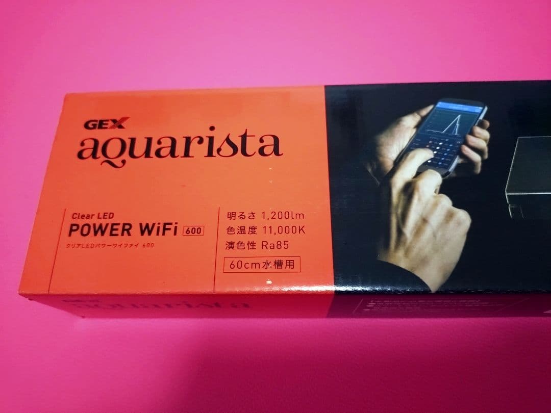 ジェックス アクアリスタ Clear LED POWER WiFi 600