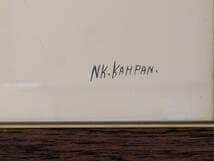 【真作】絵画　油彩　農村の人々を描く群像画　収穫のリズム　働く光景　Y115