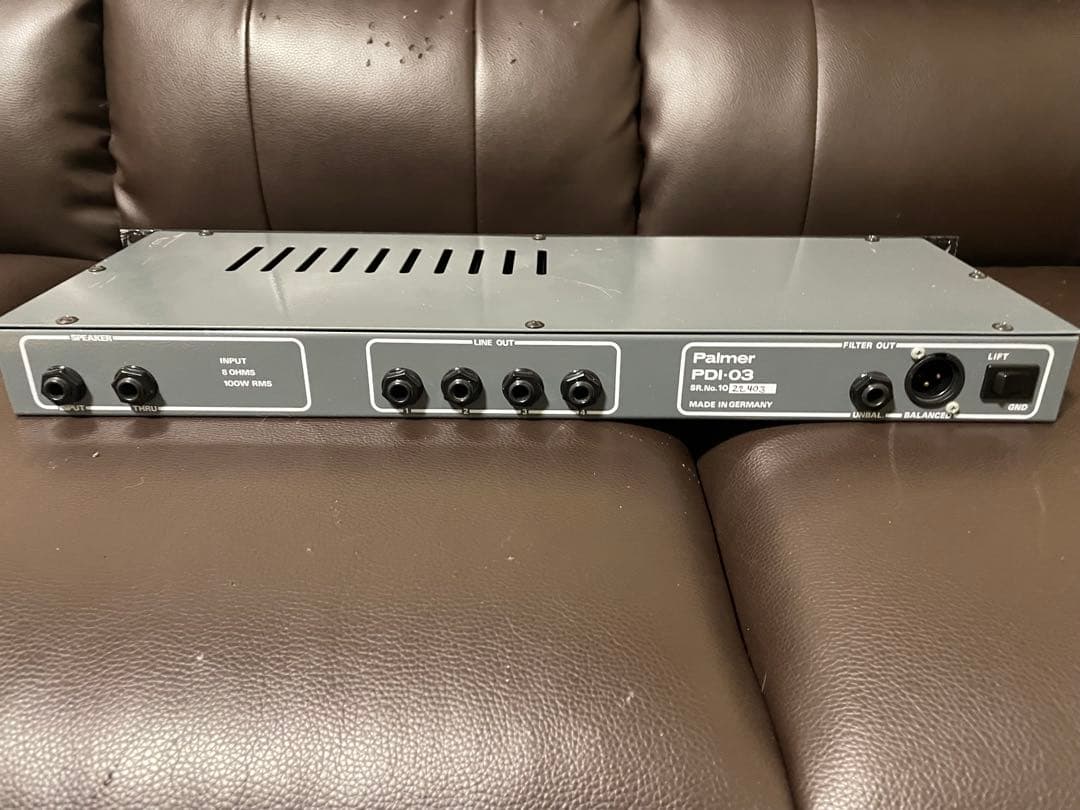 Palmer PDI-03 スピーカーシミュレーター 8Ω 初期型