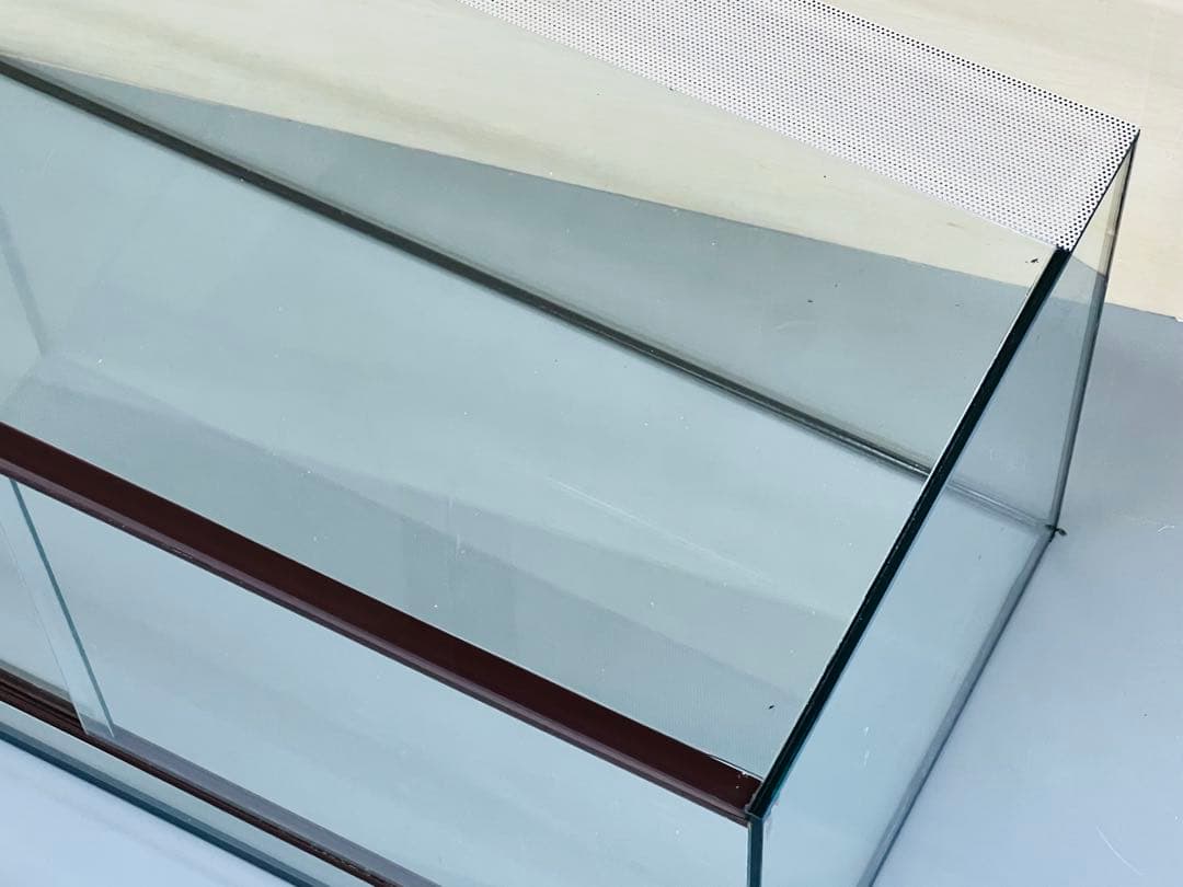 一点商品！特注パルダリウム・テラリウム水槽600×300×360 未使用品