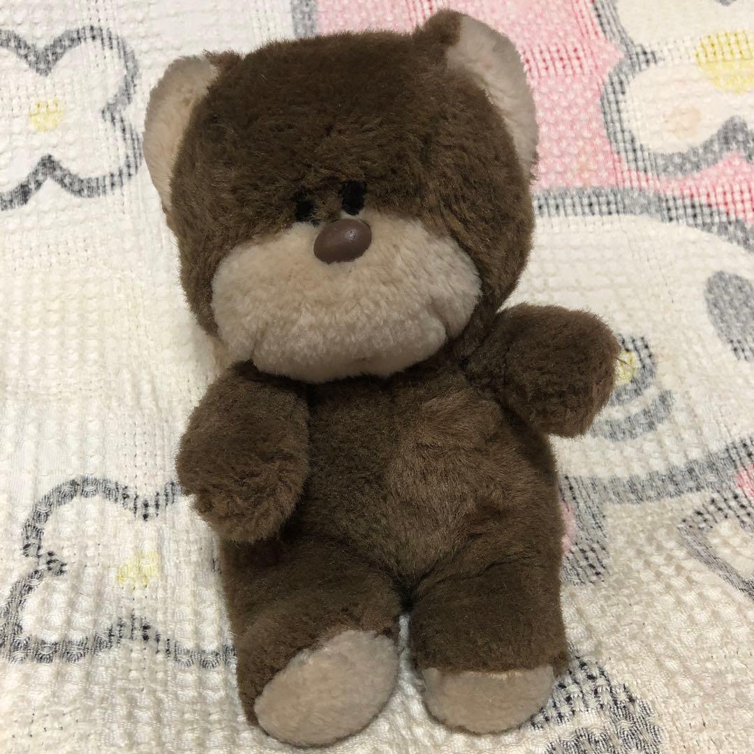 昭和レトロ　ヴィンテージ オオイケ　クマ　ぬいぐるみ　中古品