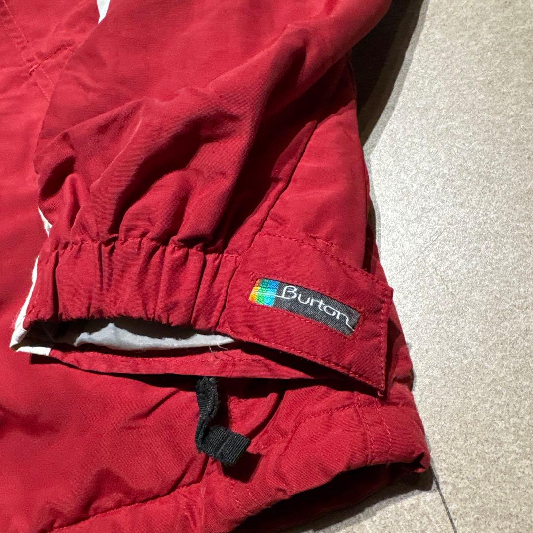 Burton 上下セットアップ　スノーボードウェア　ジャケット　赤　M