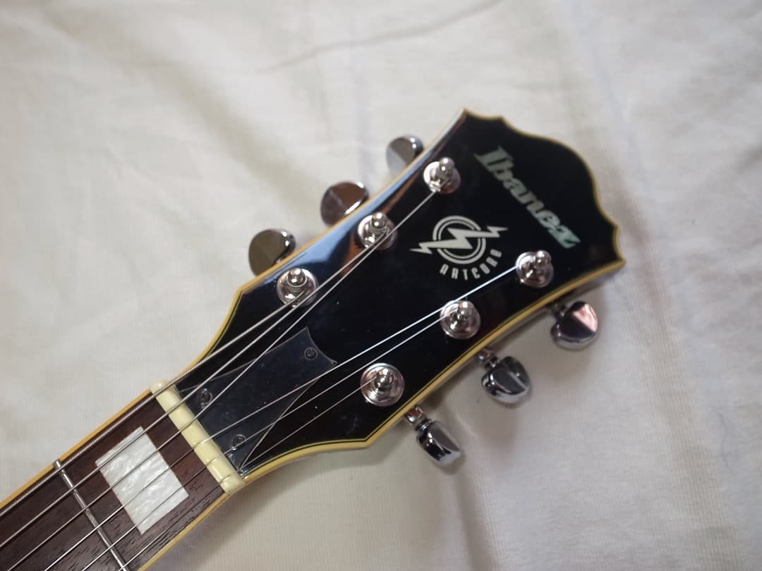 マ*シ様 美品　Ibanez AG75 BS　コンパクト　 フルアコ　ほぼ未使用