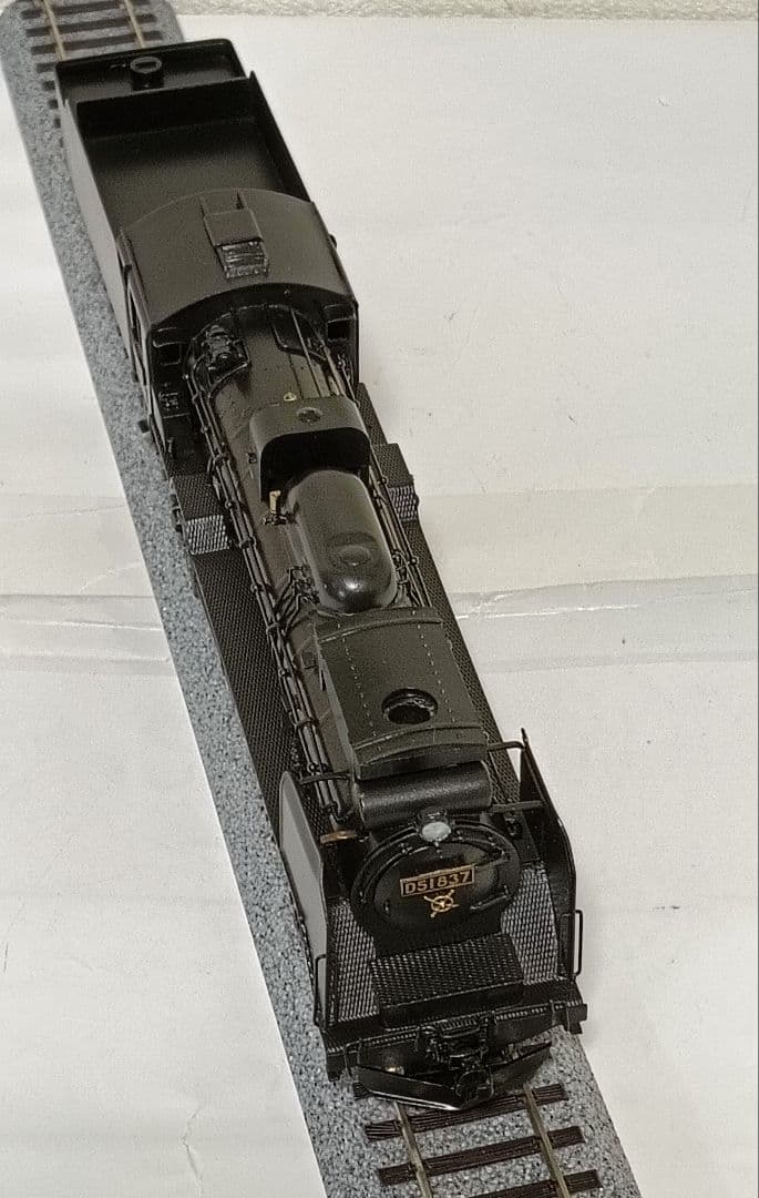 HOゲージ アダチ Ｄ51重装備蒸気機関車、メンテナンス済