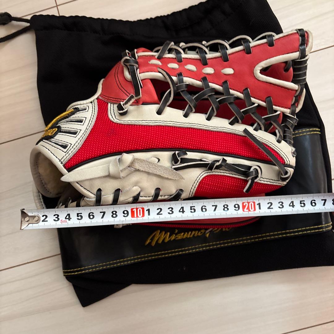 【たに】ミズノプロ　軟式オーダーグローブ　外野用