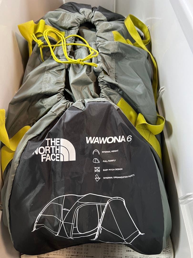 THE NORTH FACE WAWONA 6 テント　ＵＳモデル