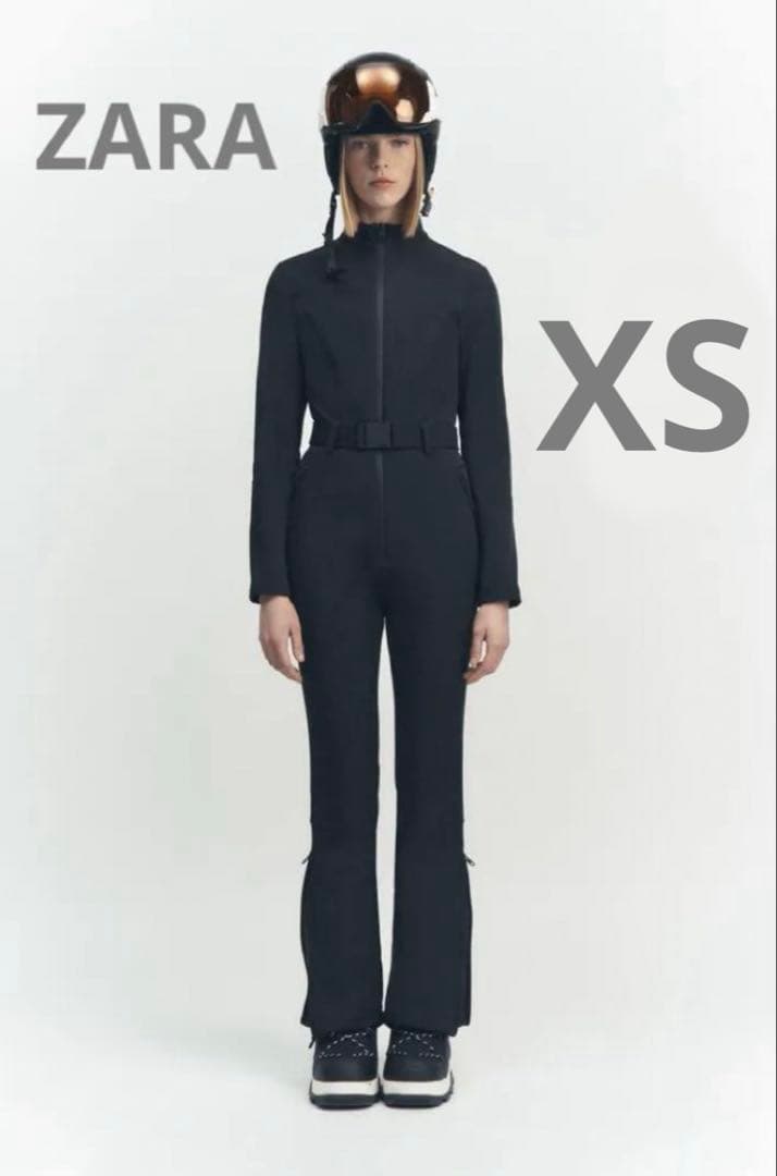 ZARA ウォーター＆ウィンドプルーフ SKI COLLECTION 黒　XS