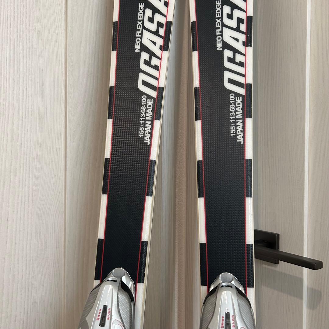 OGASAKA オガサカ MP-X 155cm スキー板 ビンディングセット
