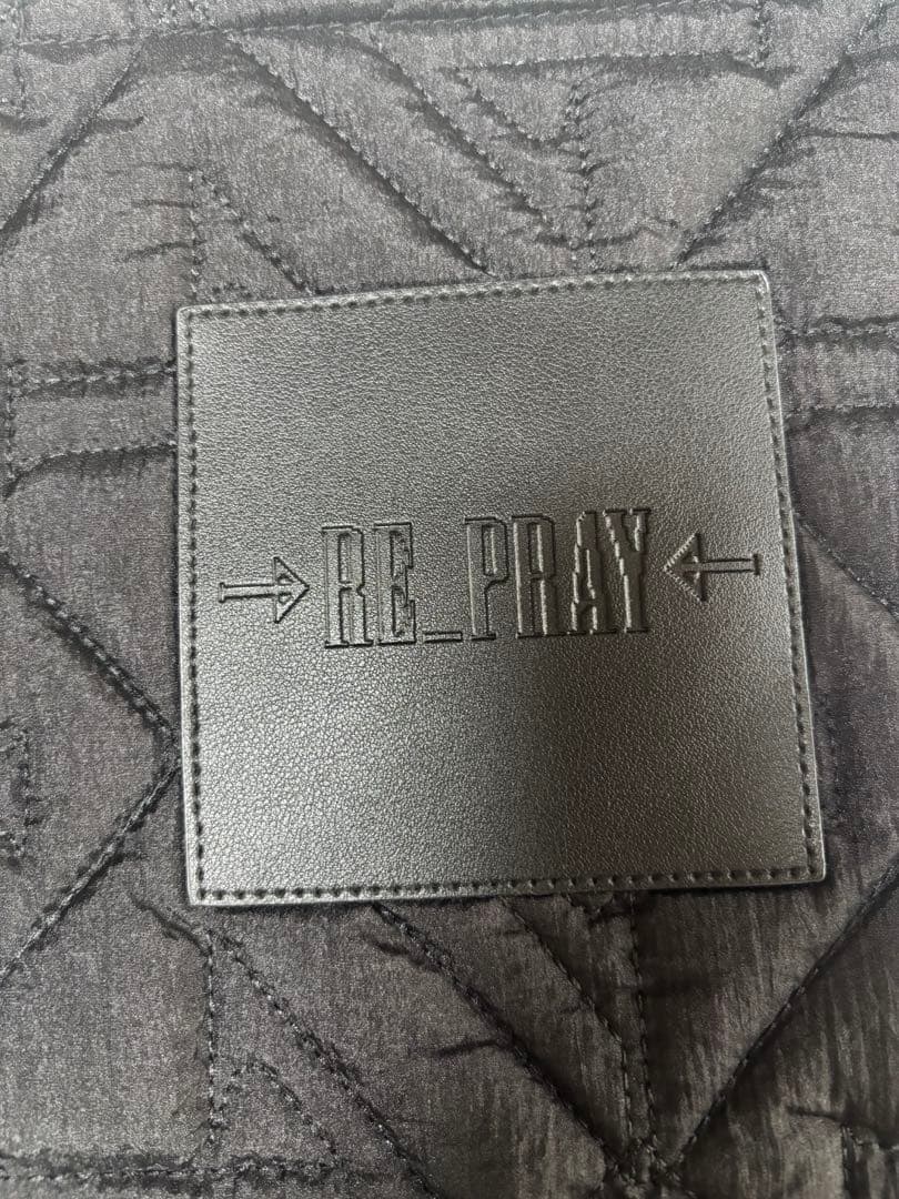 RE_PRAY キルティング トートバッグ 羽生結弦 リプレイ 黒 未使用