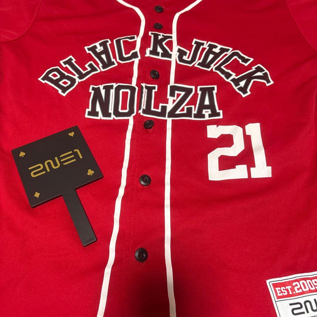2NE1 BLACKJACK NOLZA ベースボールシャツ　希少