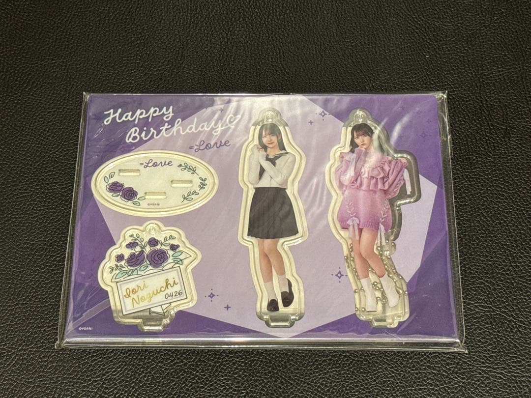 野口衣織　2024生誕アクリルスタンド生写真セット