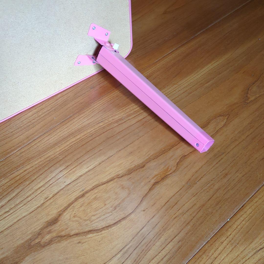 レア　ハローキティ　折りたたみテーブル　テディベア柄