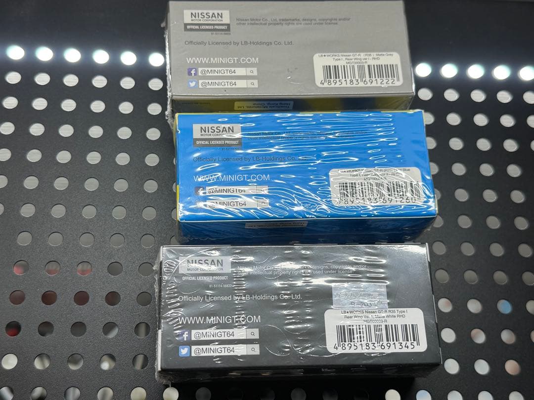 ミニカー MINI GT LB WORKS NISSAN GT-R 3car set