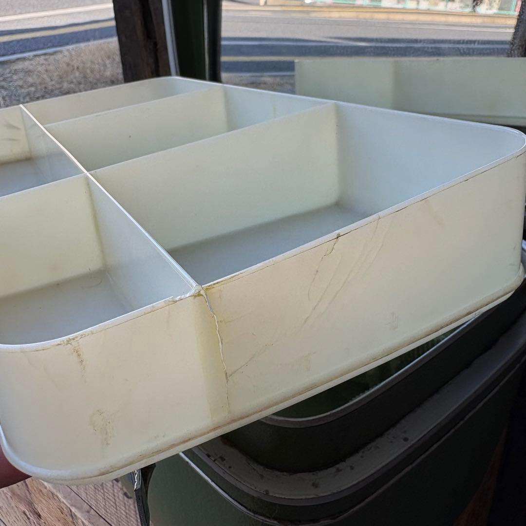 【1960s USA vintage】サムソナイト トレインケース　グリーン