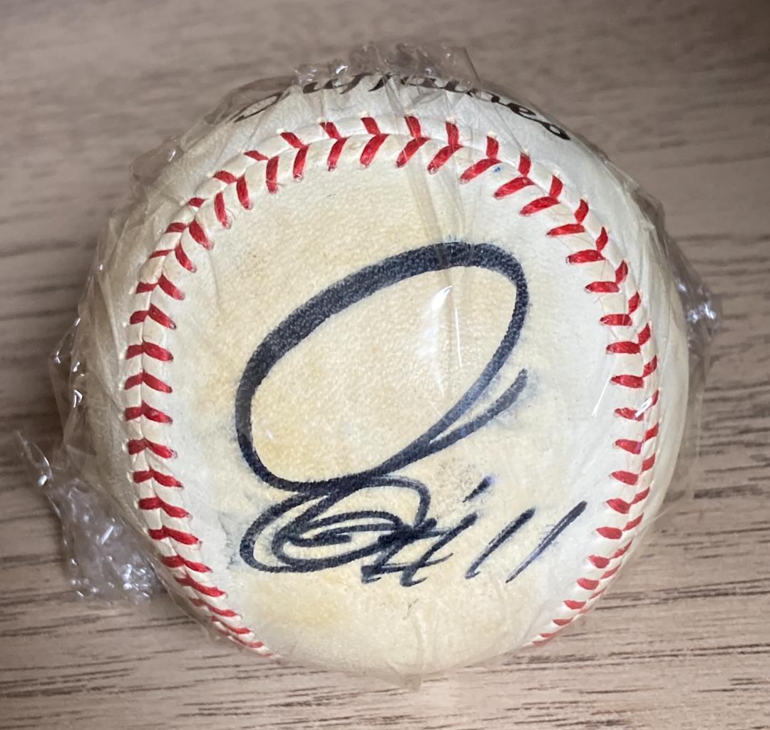 近鉄バファローズ 野茂英雄 直筆サイン入りボール
