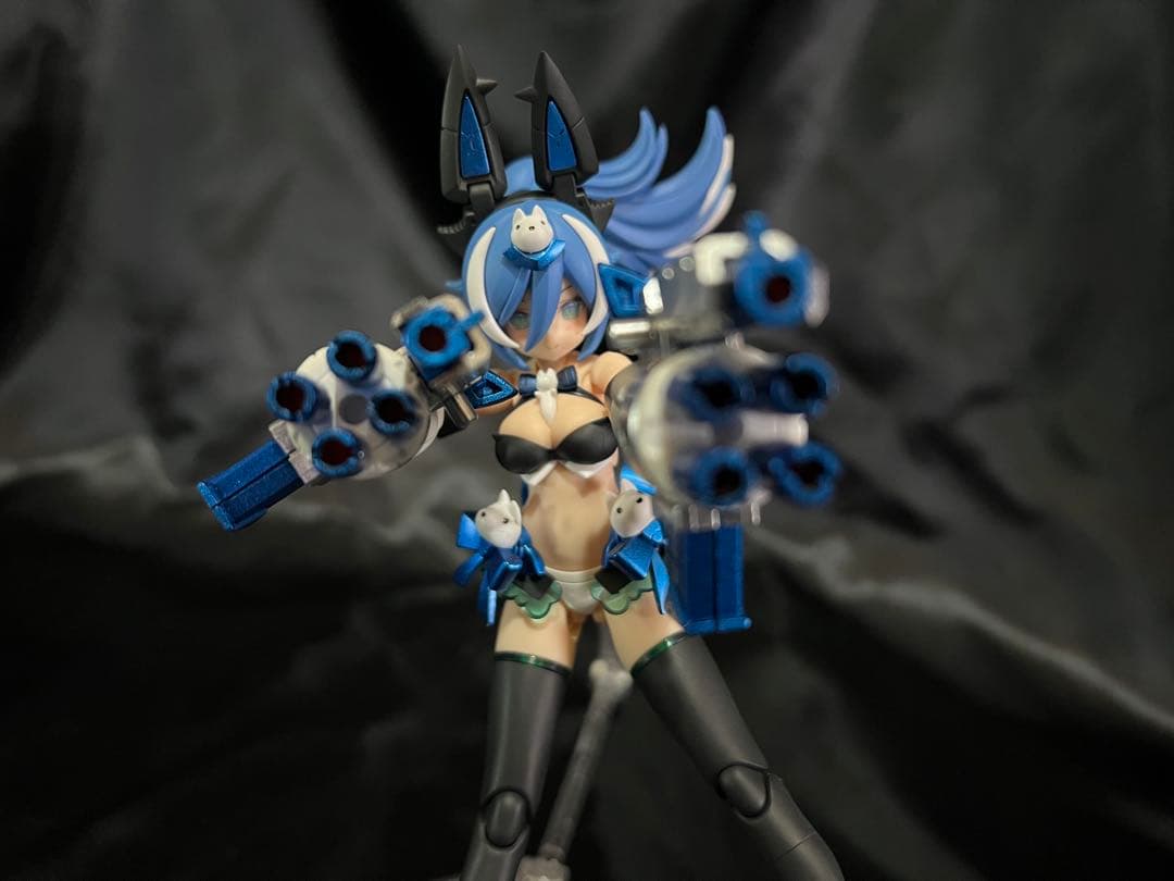 メガミデバイス 【PUNI☆MOFU LANG プニモフ ラン】 美プラ 塗装品