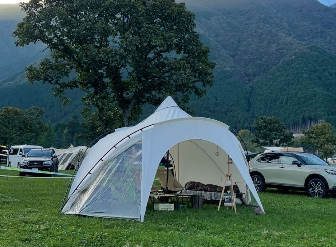 ブローシェルター CAMPING KAN (ドーム形テント)