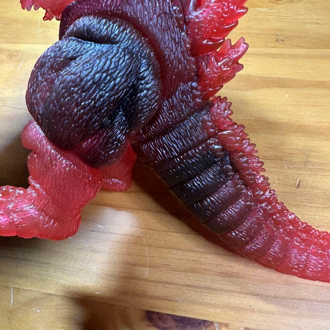 バンダイミュージアム限定 バンダイ メルトダウン ゴジラ ソフビ 6001