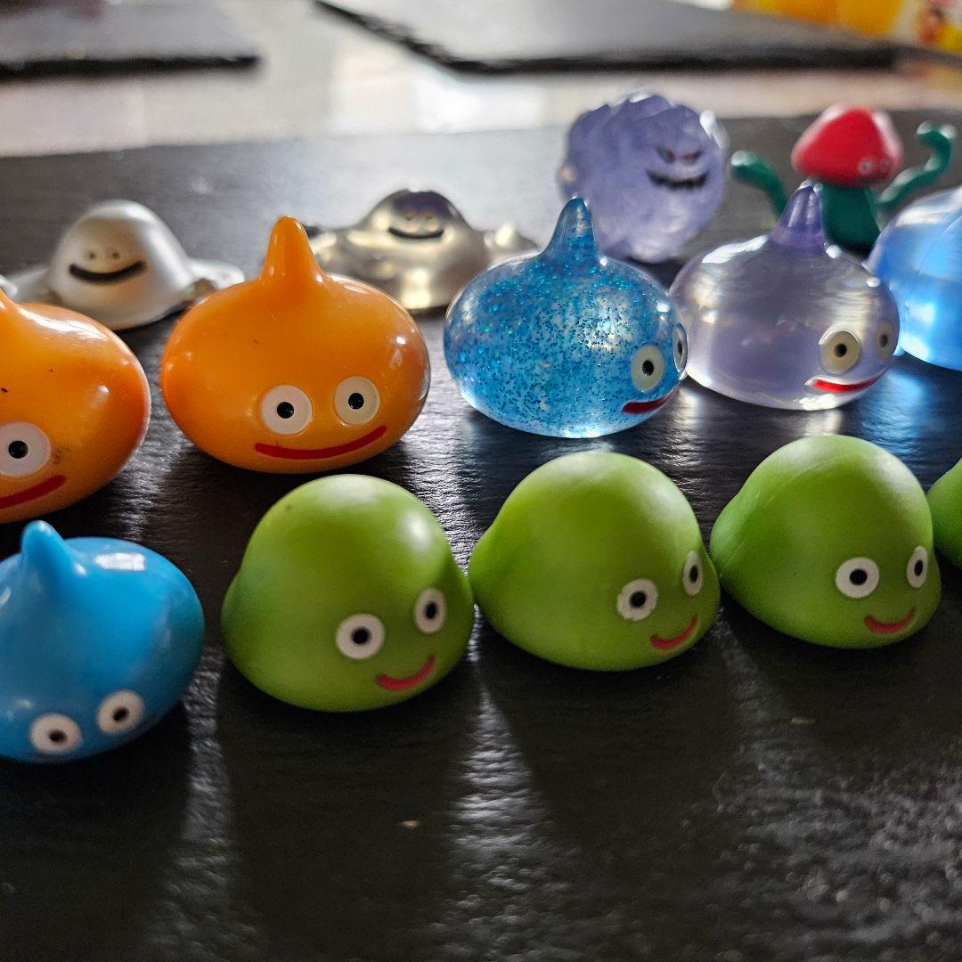 ドラゴンクエスト ミニフィギュア　クリスタル　スライム 大量セット クリア