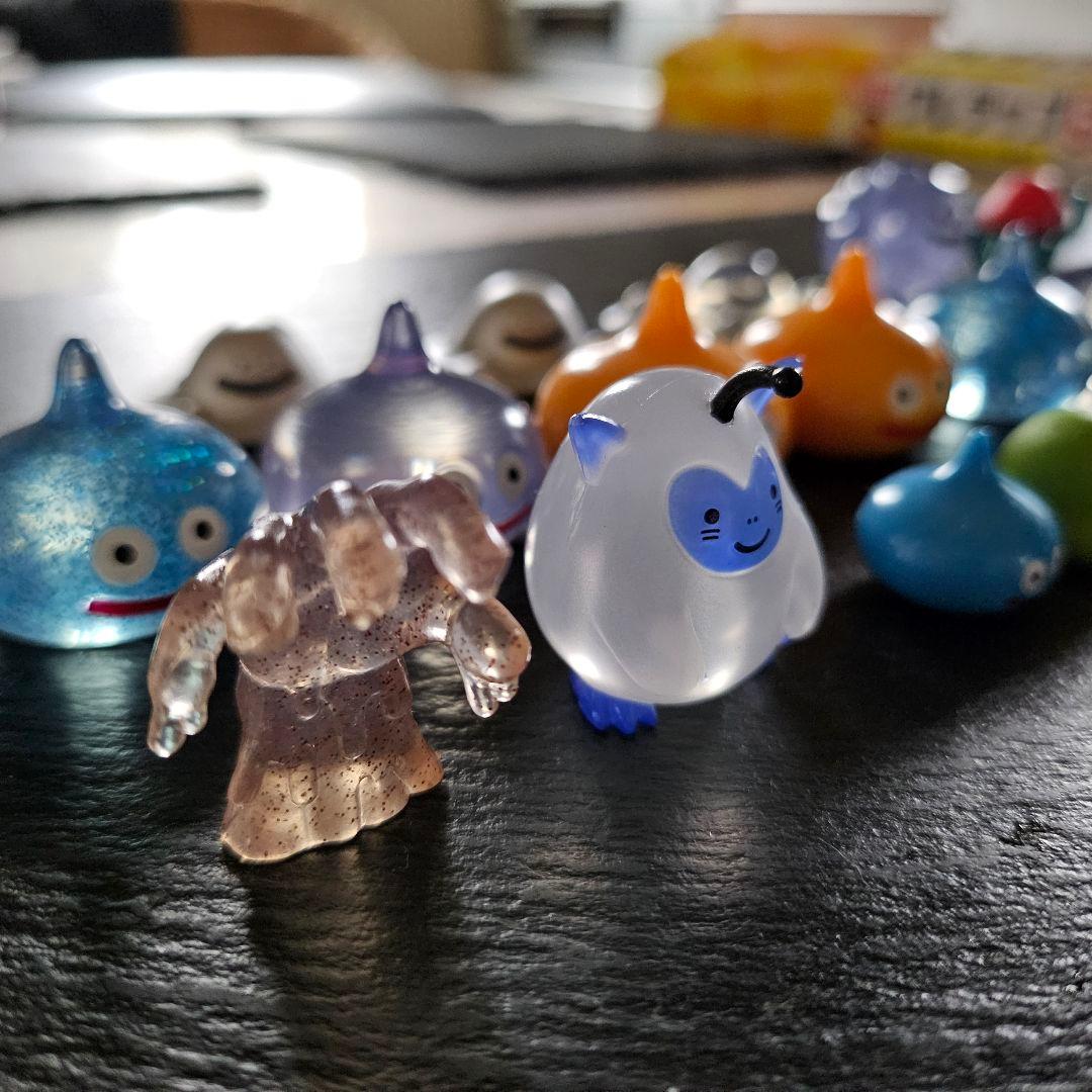 ドラゴンクエスト ミニフィギュア　クリスタル　スライム 大量セット クリア