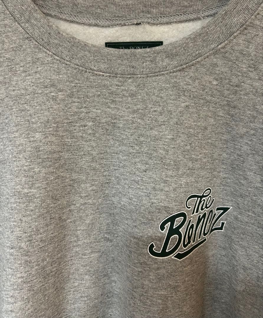 The BONEZクルーネック JESSE 新作 GRY Lサイズ