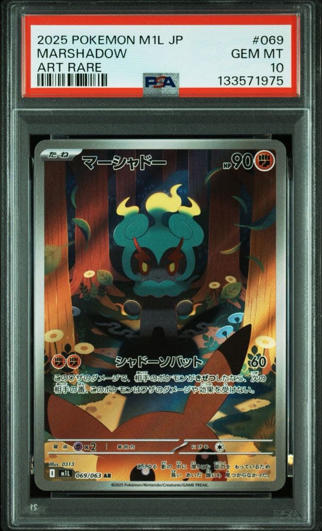 PSA10 / 2連番 マーシャドー AR MARSHADOW
