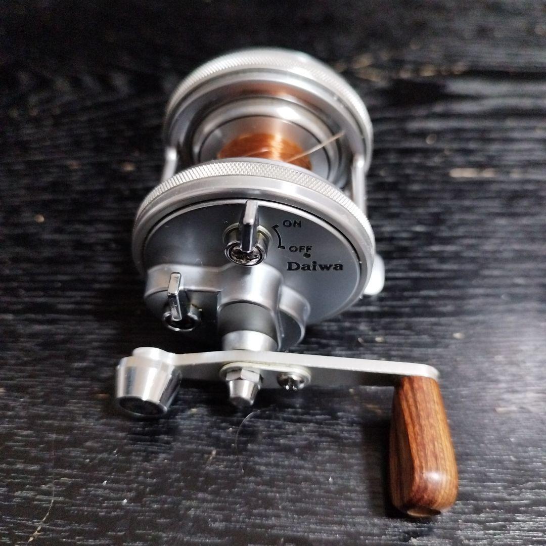 DAIWA　GS-10C シルバーリール ウッドハンドル