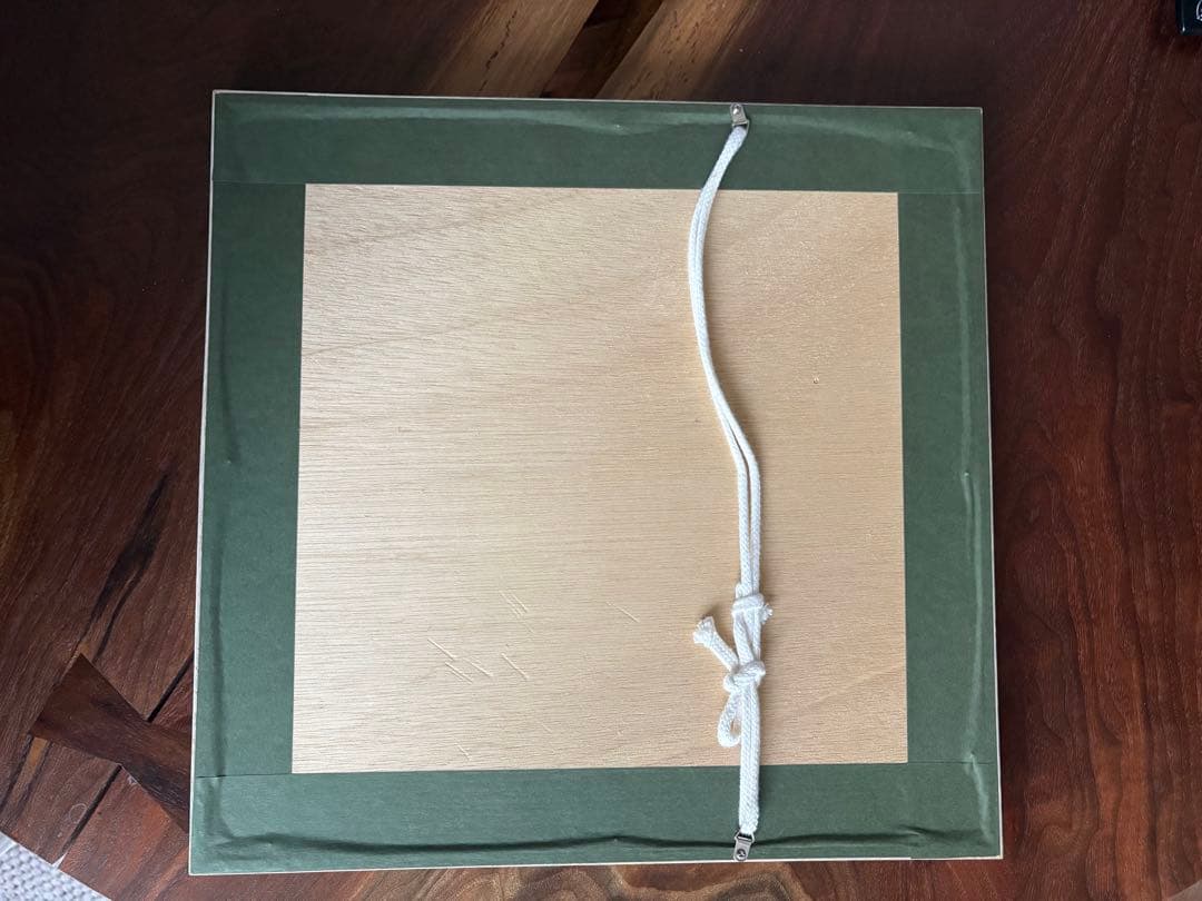 大橋歩　版画　The Egg