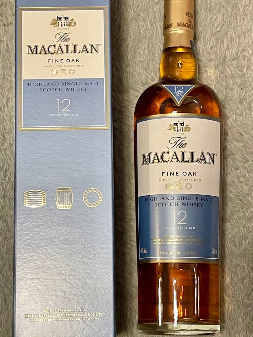MACALLAN 12 FINE OAK マッカラン旧ボトル トリプルカスク