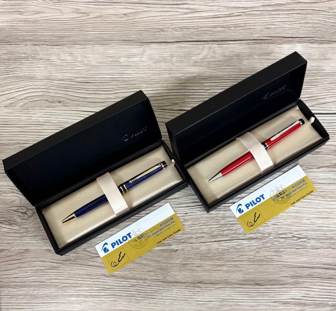 パイロット グランセ 油性ボールペン 2色セット　廃盤　美品