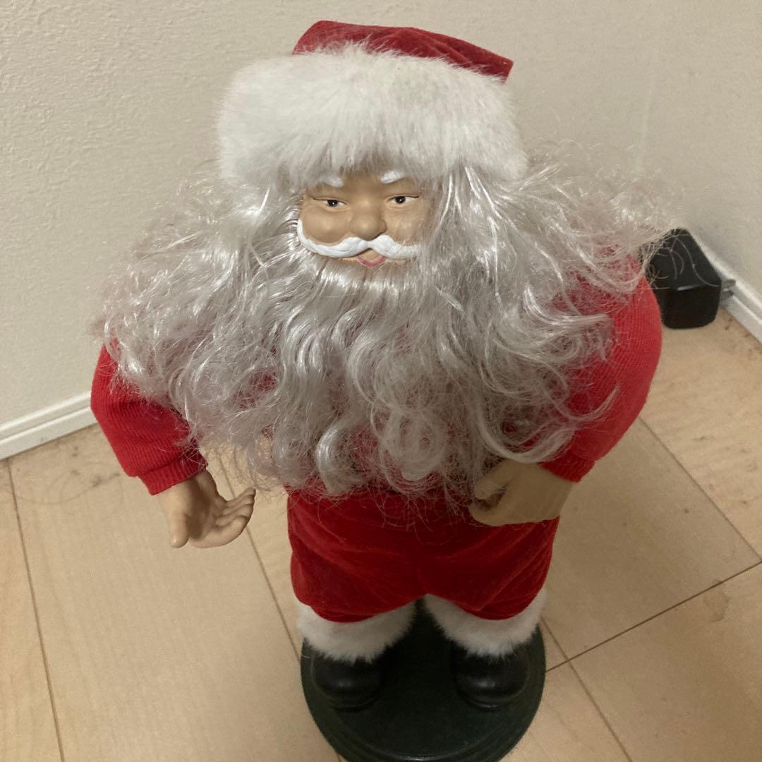 レトロ好きにはたまらないサンタクロース！電源入れれば動きます‼️