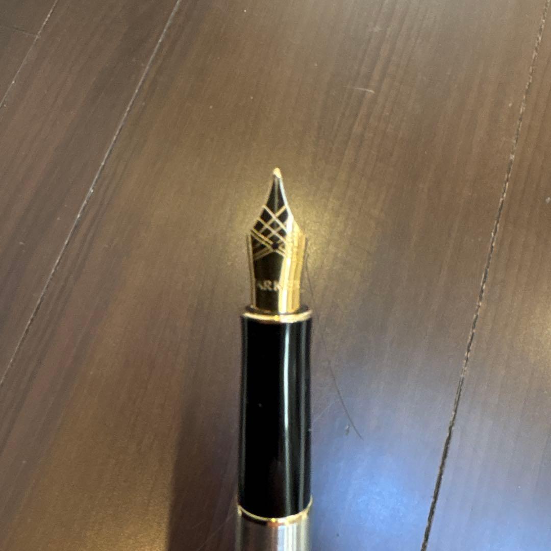 PARKER ボールペン、万年筆 2本 シルバー/ゴールド