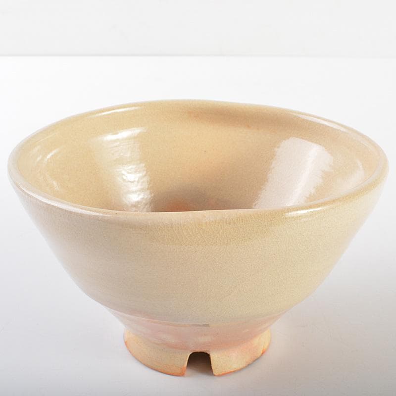 萩焼　旭雲山　松延窯　金子松延作　茶碗　宗左（而妙斎）極め箱　M　R6900