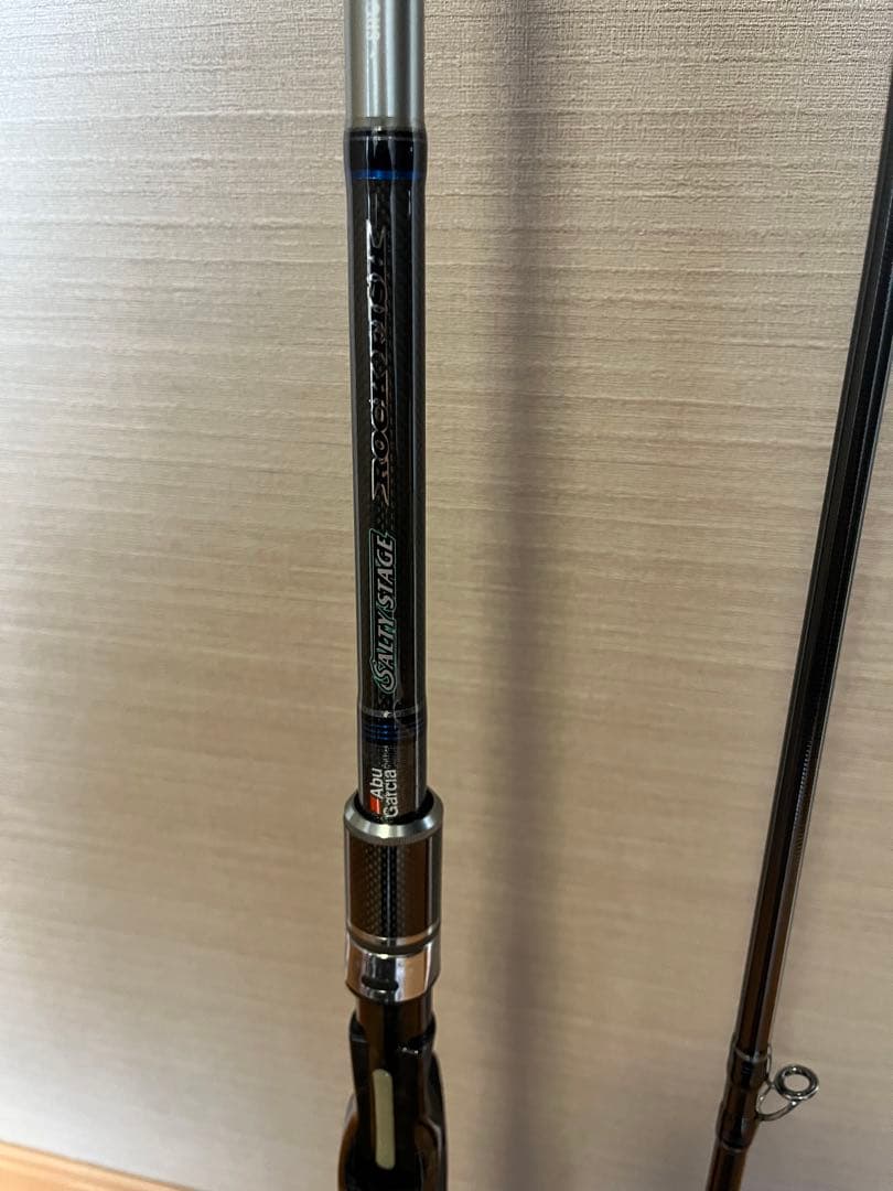 美品 abugarcia ソルティーステージ SRC-802EXH ケース付き