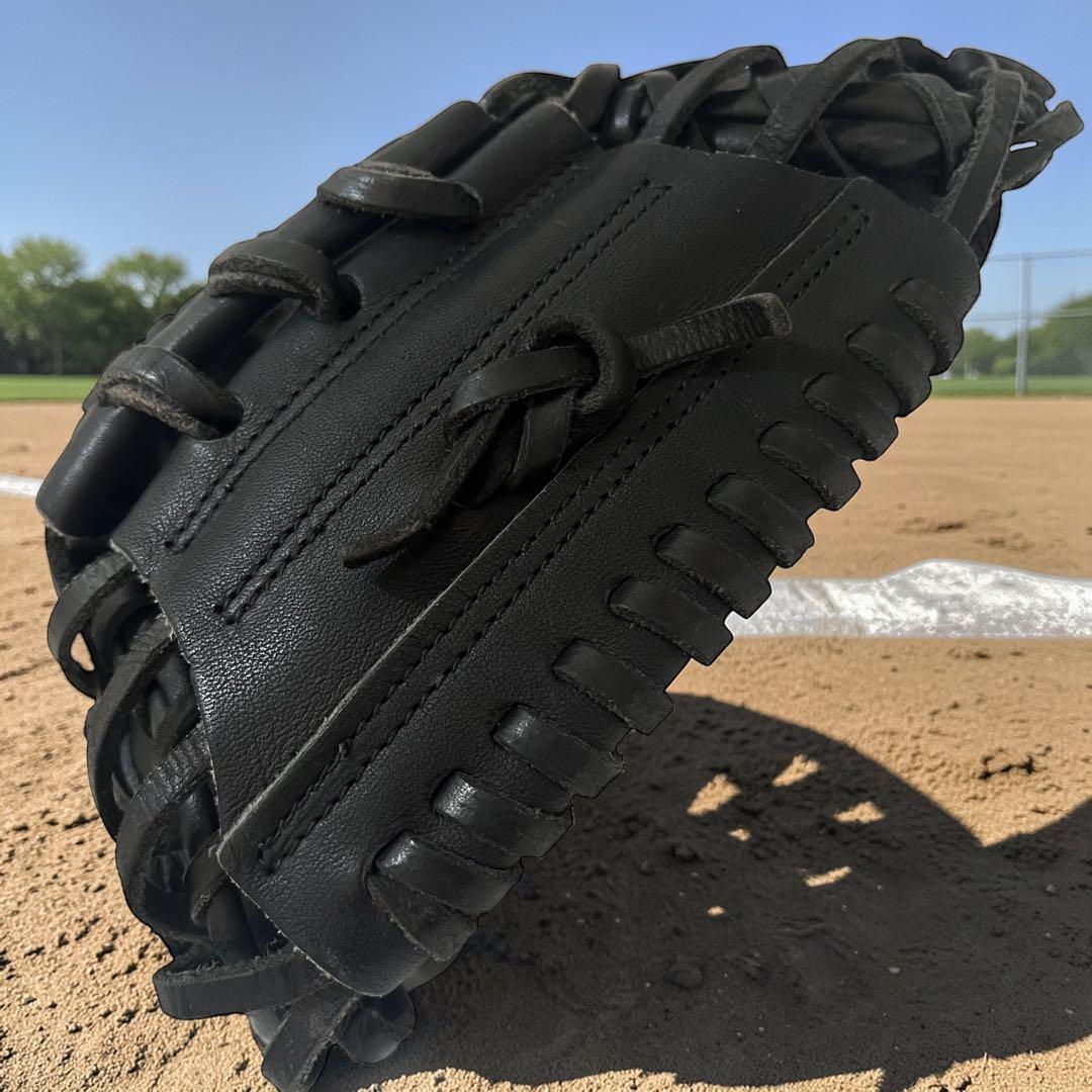 ZETT グランステイタス キャッチャーミット 軟式 少年野球 矢野モデル 黒