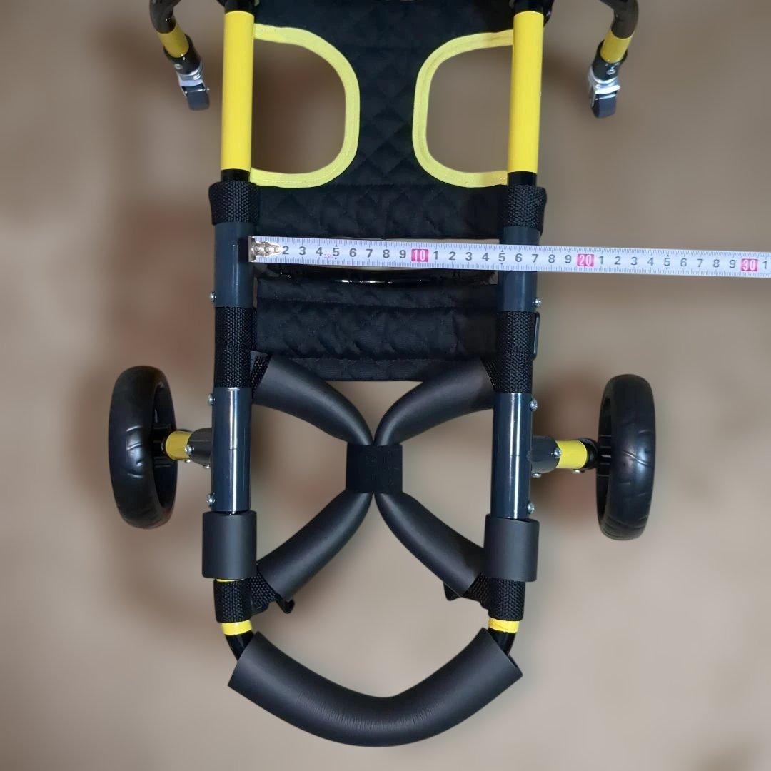 ワンちゃん4輪　リハビリ　食事補助　犬用車椅子　介護用　犬の歩行器