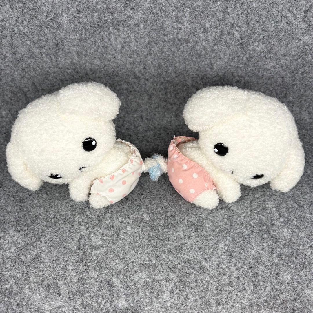 ぶるぶるどっぐ ぬいぐるみ 赤ちゃん 2匹