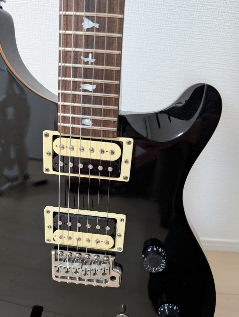 【動作確認済】PRS SE Custom 24 Black　ブラック