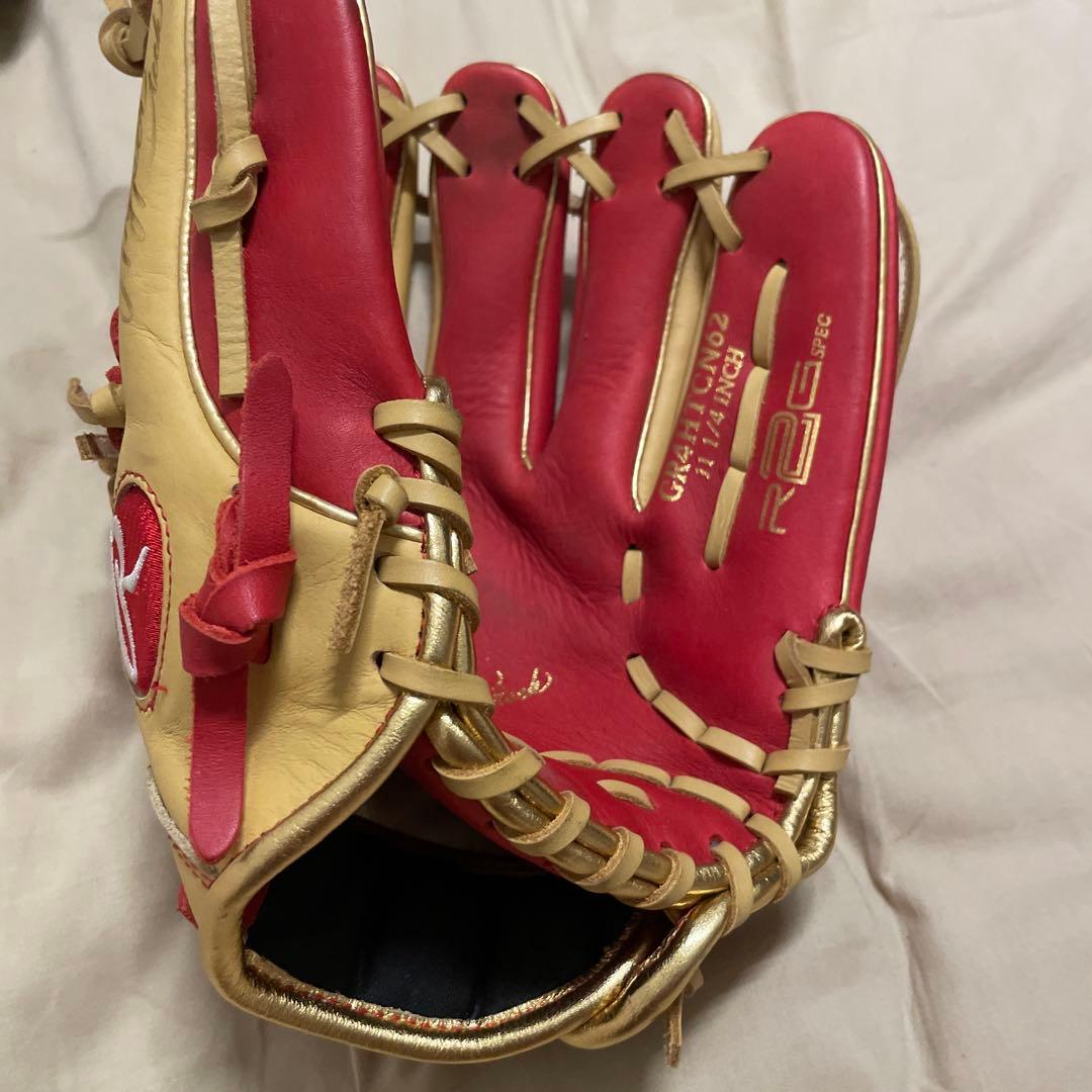 野球グローブ　ローリングス 軟式　内野手用