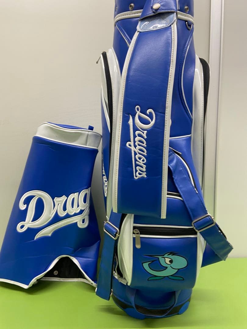 中日ドラゴンズ キャディバッグ 青