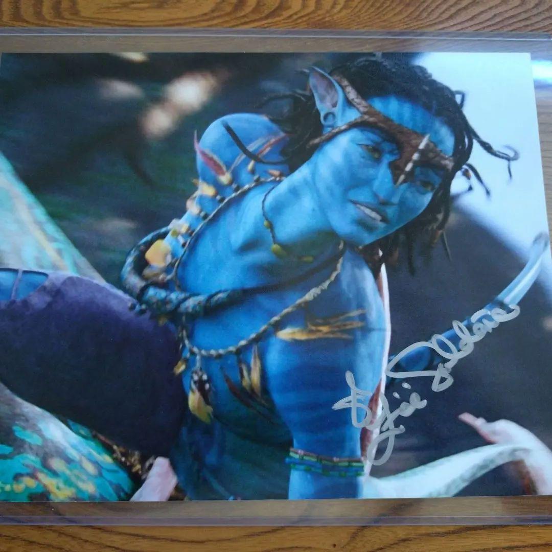 ゾーイサルダナ　アバター　サイン　オートグラフ　8×10インチ ガモーラ