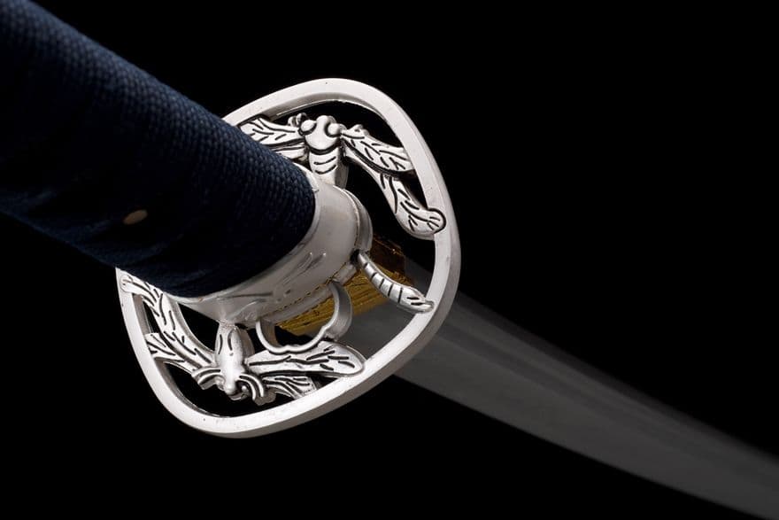 青耀に長武士 武具　刀装具　日本刀　模造刀   居合刀 長尺