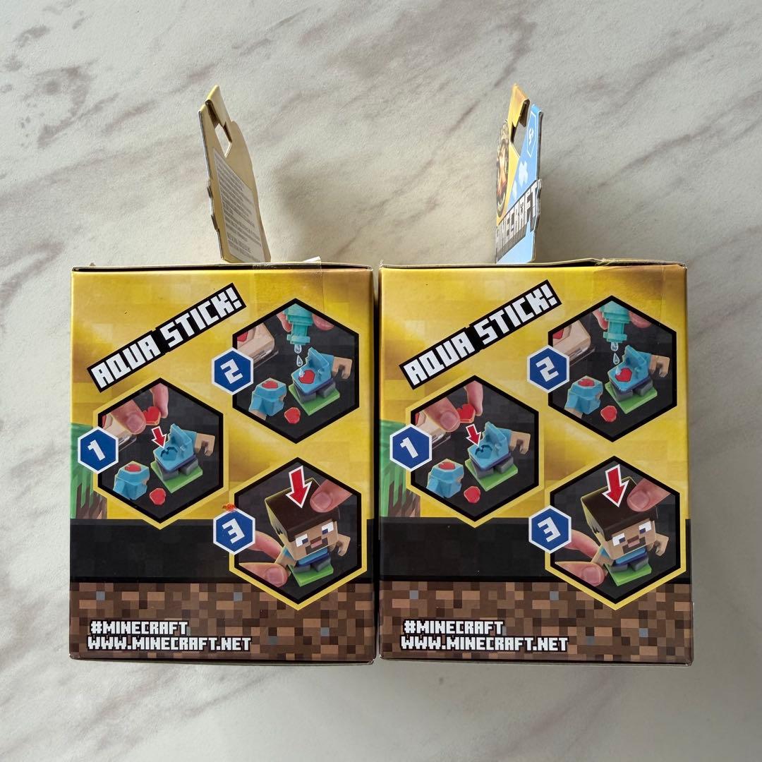 2点セット★新品未開封★トレジャーX マインクラフト オーバーワールド